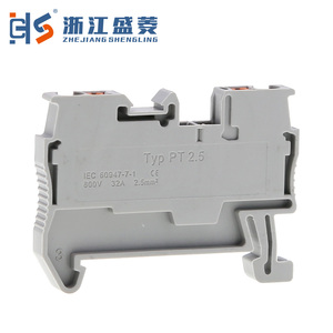 Czls pt2.5 khối thiết bị đầu cuối CE ROHS mùa xuân nạp niken-mạ Đồng 24-12 AWG 24A công cụ miễn phí cài đặt <span class=keywords><strong>2.5</strong></span> mét dây - Product Image 4