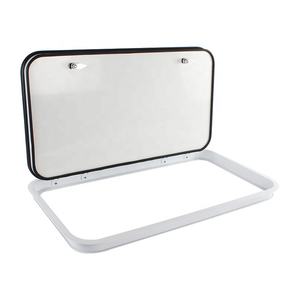 Tytxrv ประตูอลูมิเนียมอัลลอยด์ RV 630*400มม., สินค้าขายดีป้องกันประตูกระเป๋าเดินทางกันน้ำโค้งมนประตูช่องเก็บของ - Product Image 2