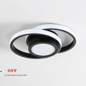 LED Decken leuchte Innen decken beleuchtung für Korridor Balkon Schwarz Weiß 20W 22W 32W 36W für Schlafzimmer Wohnzimmer 110-220V CE AC - Product Image 2