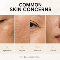 Collection de sérums pour le visage, vitamine C, bakuchiol, acide kojique, éclaircissant, hydratant, anti-âge, ensemble de soins de la peau, fournisseur de marques privées