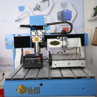 Hot Verkoop Mini Cnc Router CA-3040 Diy Kleine Hobby Cnc Freesmachine Voor Hout Acryl Steen Metaal