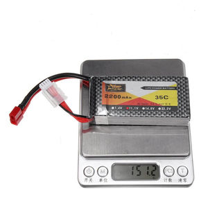 חם מוכר סוללה 2200mah 35c 11.1v rc lipo סוללה נטענת עבור צעצועי רכב rc fpv - Product Image 5