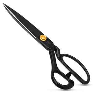 Professional 10" Heavy Duty Stainless Steel Tailor <b>Scissors</b> Industrial Strength DIY Leather <b>Sewing</b> Sharp Home Office Dressmaker - Product Image 1