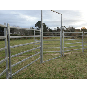 Panneaux de clôture en métal galvanisé à chaud pour ferme, jardin, bétail, mouton, Portable - Product Image 2