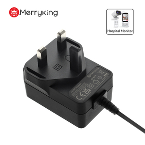 อะแดปเตอร์แปลงไฟมาตรฐานทางการแพทย์สำหรับจอภาพในโรงพยาบาลมาตรฐาน60601 ukca <span class=keywords><strong>6V</strong></span> 9V 12V 0.5 2A <span class=keywords><strong>1.5</strong></span> 1A - Product Image 1