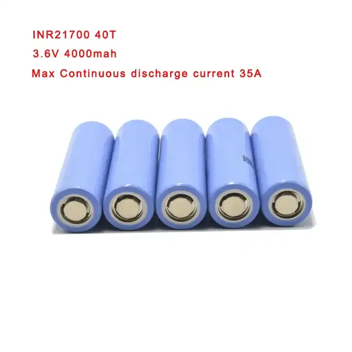 Harga pabrik terbaik INR21700 4000mAh baterai Lithium isi ulang 3.7Volt 21700 4000mAh baterai kekuatan keluaran 10C untuk Drone