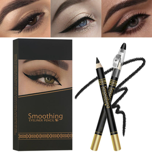 Crayon pour les yeux <span class=keywords><strong>Kajal</strong></span> longue durée en gros, crayon pour les yeux Kohl, imperméable, anti-bavures, noir mat - Product Image 6