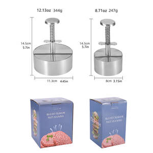 Prensa de Carne Comercial de Entrega Rápida, Herramienta de Cocina de Acero Inoxidable, Prensa de Carne Resistente para Uso en Restaurantes y en el Hogar - Product Image 5