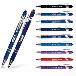 أقلام حبر جاف معدنية فاخرة مخصصة بالجملة مع شعار الشركة للدعاية والترويج - Product Image 1