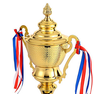 カスタマイズされた18インチメタルトロフィーを備えた大腸トロフィービジネストロフィー - Product Image 5