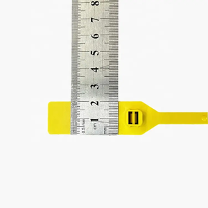 Đánh số thẻ giả mạo Nhà cung cấp in logo an ninh con dấu lớn tag kéo chặt chẽ Cáp Zip Tie cho hàng may mặc - Product Image 5