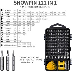 <b>Computer</b> Repair Kit 115 in 1 Magnetic Laptop Screwdriver Kit Precision Screwdriver Set <b>Small</b> Impact Screw Driver Set with Case - Product Image 5