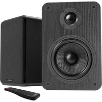 Enceintes stéréo actives haute fidélité pour bibliothèque, système audio haute résolution pour divertissement domestique en intérieur