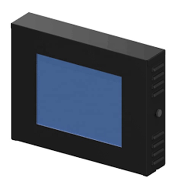 Anti Theft Metal Case Wall Mounted Tablet Enclosure, Lockable Security Wall Mount for Lock Box