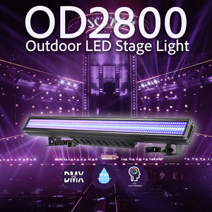 Rgbwa nguồn IP65 ngoài trời không thấm nước Strobe giai đoạn ánh sáng 448pcs RGB 224 Trắng dẫn nguồn Frost hiệu ứng Strobe Bar ánh sáng - Product Image 4