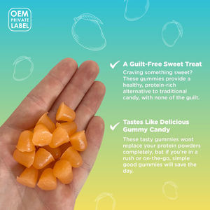 Gomitas de Proteína OEM/ODM con 1g de Proteína de Suero, Suplemento de Proteína Vegano a Base de Pectina para la Recuperación Muscular y un Estilo de Vida Activo - Product Image 4