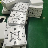 Boîtier de terminaison fibre optique QD-APT 2 ports pour bureau ou mur, boîtier de jonction fibre optique ABS 86 ATB BOX