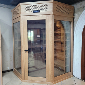 Cave à cigares en bois sur mesure avec contrôle de la température et de l'humidité, éclairage LED, usage domestique, stockage multi-zones - Product Image 1