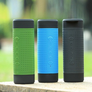 TD Outdoor impermeabile per Bluetooth Bike Speaker e LED faro in alluminio materiale alimentazione batteria