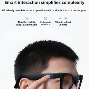 Lunettes intelligentes électrochromiques Yangyang E02C, appel Bluetooth, technologie noire 800W, traduction, qualité d'écoute 3.2K - Product Image 1