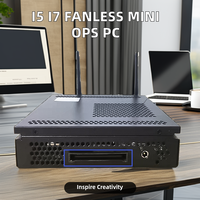 PC Mini Embedded I7-1180G7 4K 60Hz DP HD MIC VGA USB Layar Sentuh Kapasitif Sistem Operasi Linux Modul Inti OPS Mini Stok Industri