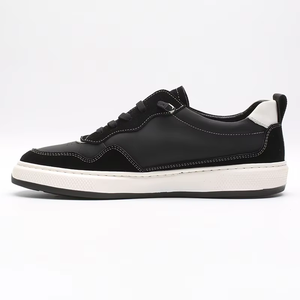 Zapatos Casuales para Hombre de Alta Calidad, Transpirables, Antideslizantes, Negros, con Cordones - Product Image 3