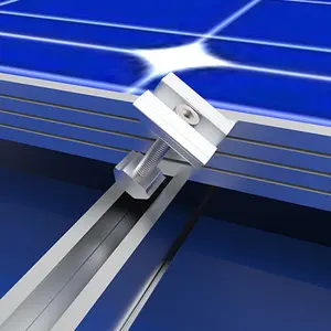 BRISTAR flat trapezoidal sheet metal pv flachdach halterung cable wire for panel solar