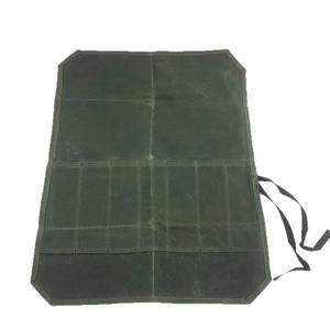 Sac à couteaux Ztc503 en tissu kaki, durable, pour le camping en plein air, rangement d'ustensiles de cuisine, sacs à roulettes - Product Image 5