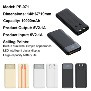 Vente en gros de chargeurs portables 20000mah, chargeur de téléphone 10000mah, batterie externe pour iPhone 10000 20000 Mah - Product Image 3
