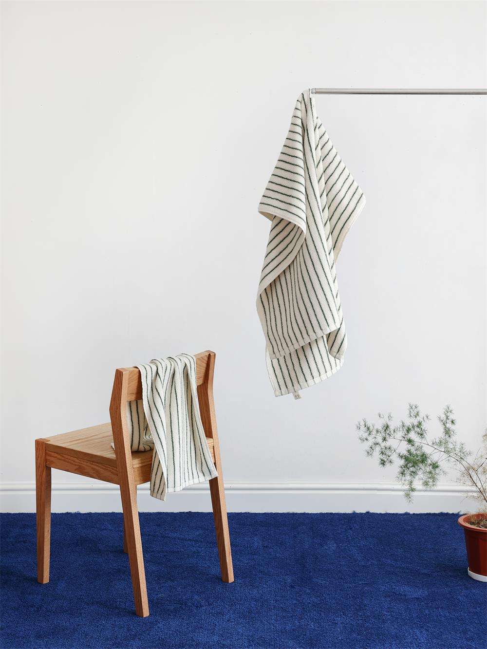 สีเขียว-ผ้าเช็ดตัว