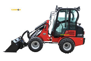 Casser Eml10 Hot Selling Kwaliteit Multifunctionele Kleine <span class=keywords><strong>Skid</strong></span> Stuur Front-End Emmer Gelede Lader Mini Wiellader Machines - Product Image 2
