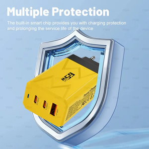 <span class=keywords><strong>Cargador</strong></span> USB <span class=keywords><strong>de</strong></span> 65W PD QC 3,0 Tipo-C <span class=keywords><strong>de</strong></span> carga rápida Adaptador <span class=keywords><strong>de</strong></span> cargadores <span class=keywords><strong>de</strong></span> teléfono móvil para computadora portátil iPhone <span class=keywords><strong>Xiaomi</strong></span> <span class=keywords><strong>Redmi</strong></span> Samsung Huawei - Product Image 5