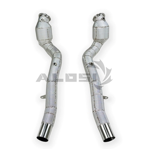 Colectores de Escape V8 Turbo para Ferrari <span class=keywords><strong>GTC4Lusso</strong></span> T 3.9T 2017-2019, Kit de Tubo de Escape de Alto Rendimiento SS304 - Product Image 5