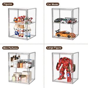 Exhibidores Acrílicos Transparentes Apilables OEM/ODM para Figuras, Figuritas y Artículos de Colección con Estante - Product Image 3