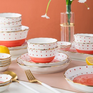 Juego de Vajilla de Porcelana de Diseño Personalizado para Restaurantes, Platos, Tazones, Juego de Cena de Lujo, Vajilla de Porcelana Fina - Product Image 4