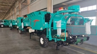 Enrouleuse de balles à film et filet haute efficacité compatible avec les tracteurs de 55 à 120 CV pour la transformation de l'ensilage