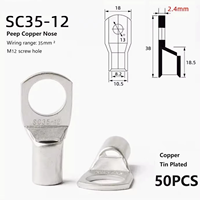 Peep cuivre étamé froid presse bornes SC35-8 SC35-10 SC35-12 connecteur accessoires