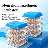 Mini-incubateur domestique avec retournement automatique des œufs, protection contre la coupure de courant, machine d'incubation pour volailles