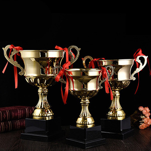 Large Medium and Small Size Silver Plated Metal 3D Design <strong>Trophy</strong> <strong>Cup</strong> with Silk Screen Printing Gold Award for Sports - Product Image 5