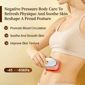 <span class=keywords><strong>Appareil</strong></span> professionnel multifonctionnel de soin corporel quatre-en-un à micro-courant et aspiration sous vide pour l'amélioration de la texture de la peau et le raffermissement - Product Image 4