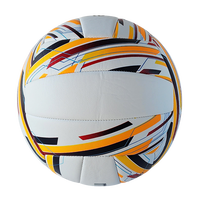 Ballon de Beach-Volley Officiel Taille 5 en PVC Souple Cousu à la Machine Gonflé Personnalisé Marque Meersee Entertainment Matériaux Recyclés