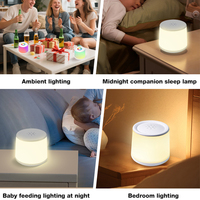 Assurance qualité Intérieur Maison Chambre Chevet Pat Pat On/Off Lampe Gradation en continu Sans fil Support Libre Led Veilleuses
