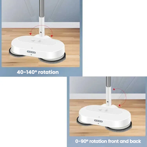 360 Rotating Cordless Electric Mop With Led Headlight Powerful Floor Polisher Scrubber Modern Spinning Electric Smart Mop - Product Image 2