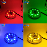 Projecteur LED annulaire extérieur IP68 27W basse tension 24V DC en acier inoxydable pour fontaine, résistant à l'eau salée, avec contrôle externe pour aménagement paysager