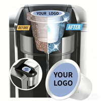 Nettoyeur de dosettes K-Cup personnalisable OEM/ODM, nettoyage en profondeur et désinfection pour la maison, les cafés et la vente en gros