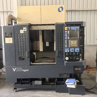 Centre d'usinage vertical CNC MAKINO V33 Hyper d'occasion de haute précision, 600*400*350mm, broche HSK-A63 20000 tr/min pour la fabrication de moules
