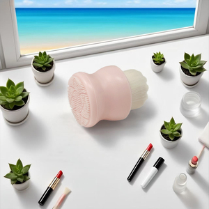 Mini-<span class=keywords><strong>brosse</strong></span> de nettoyage du visage double face en <span class=keywords><strong>silicone</strong></span> portable Brosses en <span class=keywords><strong>silicone</strong></span> pour un nettoyage en profondeur - Product Image 3