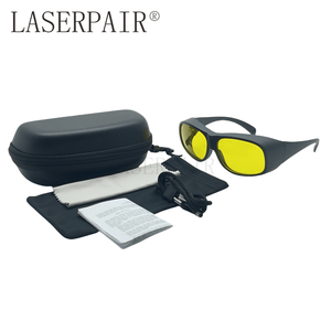 EN207認定450nm OD5 + フルフレームイエローレーザー安全メガネ79% VLT LP-VHPモデルブルーレーザー溶接機用 - Product Image 5