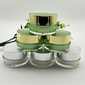 <b>Mirror</b> Bottle Cosmetic Packaging 510g 1520g 3050g Cream Container With Outer Cover Press Pump Glass Bottle Body - Product Image 3