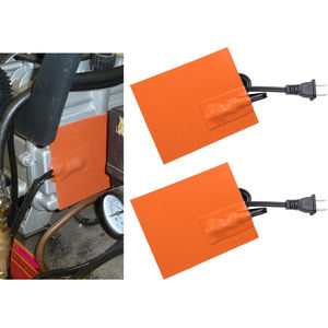 Plaque chauffante électrique flexible en silicone 220 V 600 W avec élément chauffant en feuille gravée - Product Image 4